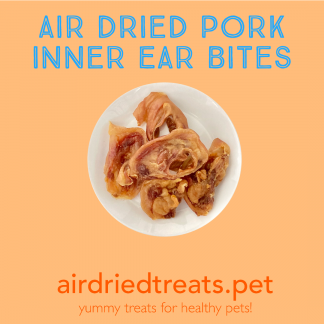 Air Dried Pork Inner Ear Bites
