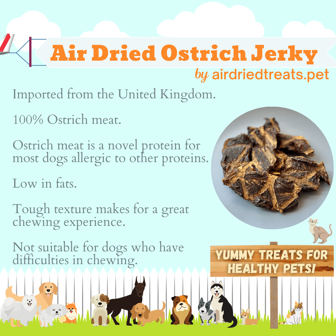 Air Dried Ostrich Jerky